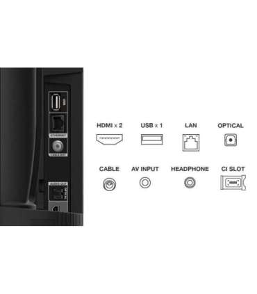 TCL S54 32S5400A TV 81.3 cm (32") HD Smart TV Wi-Fi Silver