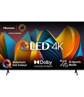 Hisense 85E7NQ TV 2.16 m (85") 4K Ultra HD Smart TV Wi-Fi Black 400 cd/m²