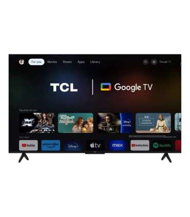 TCL T7B 55T7B TV 139.7 cm (55") 4K Ultra HD Smart TV Wi-Fi Black, Titanium 600 cd/m²