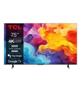 TCL 75V6B TV 190.5 cm (75") 4K Ultra HD Smart TV Wi-Fi Black
