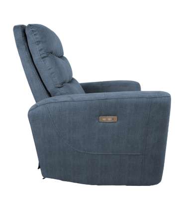 Tugitool GASTON elektriline recliner 92x85xH104cm, sinine