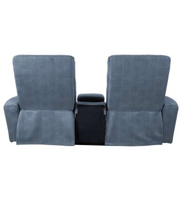 Diivan GASTON 2-kohaline elektriline recliner 182x85xH104cm, sinine