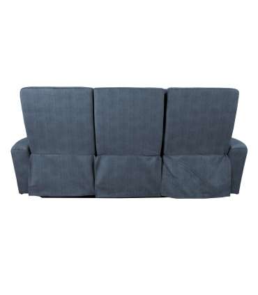 Diivan GASTON 3-kohaline elektriline recliner 206x85xH104cm, sinine