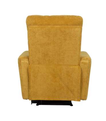 Tugitool GEMMA manuaalne recliner 89x98xH106cm, tumekollane