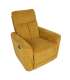 Tugitool GEMMA manuaalne recliner 89x98xH106cm, tumekollane