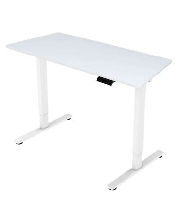 Töölaud ERGO FIT 1-motoriga 120x68xH71,5-116cm, valge