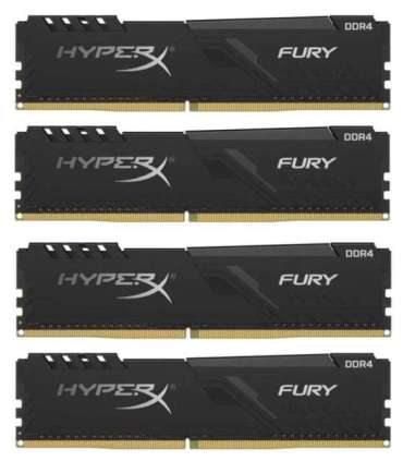HyperX FURY HX430C16FB4K4/64 memory module 64 GB DDR4 3000 MHz