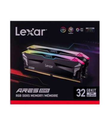 Lexar ARES RGB memory module 32 GB 2 x 16 GB DDR5 6000 MHz