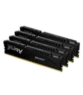 Kingston Technology FURY Beast 128GB 5600MT/s DDR5 CL40 DIMM (Kit of 4) Black XMP
