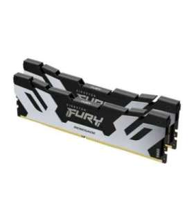 Kingston Technology FURY 96GB 6000MT/s DDR5 CL32 DIMM (Kit of 2) Renegade Silver XMP