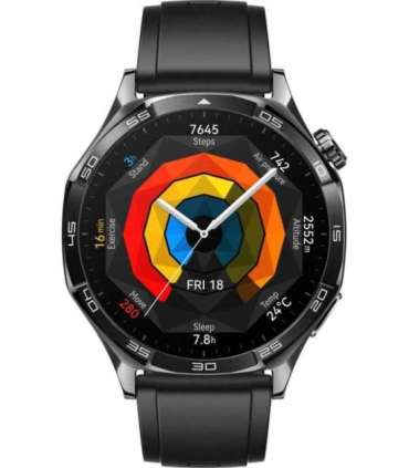 Huawei WATCH GT5 46mm 3.63 cm (1.43") AMOLED Digital 466 x 466 pixels Black GPS (satellite)