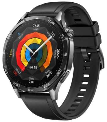 Huawei WATCH GT5 46mm 3.63 cm (1.43") AMOLED Digital 466 x 466 pixels Black GPS (satellite)