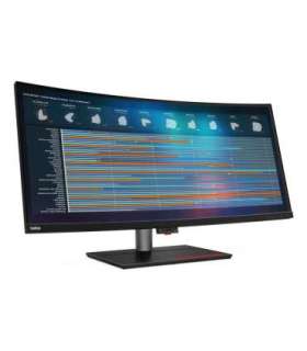 Lenovo ThinkVision P40w-20 LED display 100.8 cm (39.7") 5120 x 2160 pixels 5K Ultra HD Black