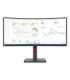Lenovo ThinkVision T34w-30 LED display 86.4 cm (34") 3440 x 1440 pixels Wide Quad HD Black