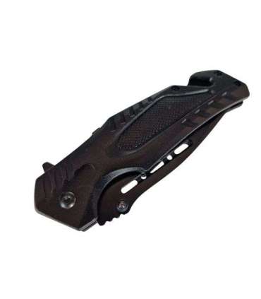 AZYMUT Rescue knife +belt cutter +glass breaker +case