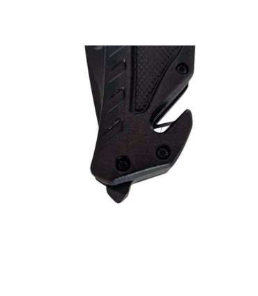 AZYMUT Rescue knife +belt cutter +glass breaker +case