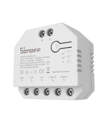 Smart Wi-Fi switch WiFi Sonoff Dual R3 Lite