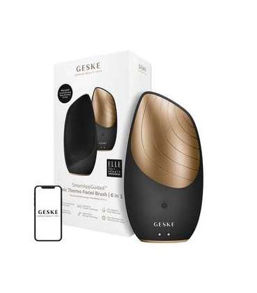 Sonic Thermo Facial Brush 6in1 Geske with APP (gray)