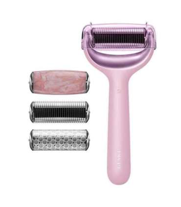 MicroNeedle Face&Body Roller 9in1 Geske with APP (pink)
