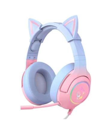Gaming headphones ONIKUMA K9 Pink/Blue