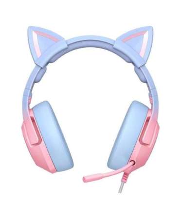 Gaming headphones ONIKUMA K9 Pink/Blue
