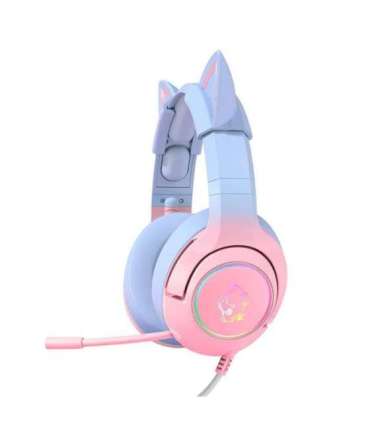 Gaming headphones ONIKUMA K9 Pink/Blue
