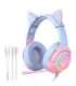 Gaming headphones ONIKUMA K9 Pink/Blue