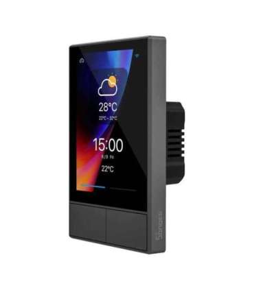 Smart WiFi control panel SONOFF NSPanel (black, 120mm)