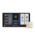 Dual Control Panel Shelly Wall Display X2 WiFi/BLU (silver) + BLU H&T