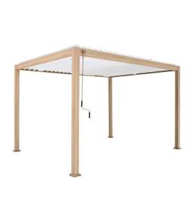 Varikatus MIRADOR-111 3x4m, hele puidudekoor