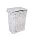 Корзина для белья MAX-2, 38x27х52cм, белая.