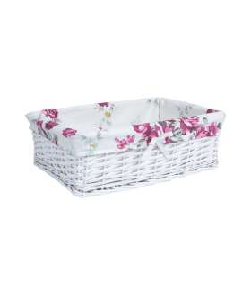 Корзина MAX-4, 42x29х14cм, белая.