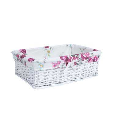 Корзина MAX-4, 42x29х14cм, белая.