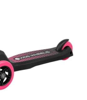 Hulajnoga trójkołowa REBEL KIDS WHEELS PINK