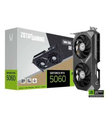Zotac GAMING GeForce RTX 5060 Twin Edge OC NVIDIA 8 GB GDDR7