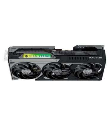 ASRock AMD Radeon™ RX 9070 XT Steel Legend Dark 16GB graphics card
