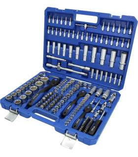 Padrunikomplekt, 1/4``, 3/8``, 1/2``, 172-osa, Brilliant Tools