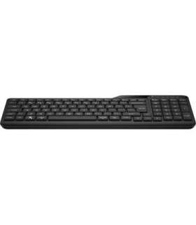 HP 475 Wireless Silent Keyboard - Dual-Mode, Spill-resistant, Sanitizable, Programmable - Black - US ENG