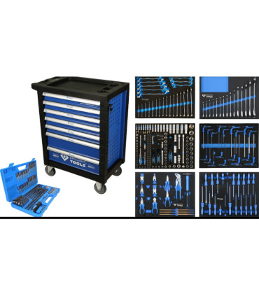 Tööriistakäru, 7 sahtlit +kmpl 473-osa, Brilliant Tools
