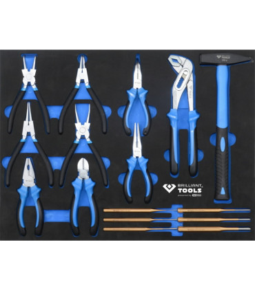 Tööriistakäru, 7 sahtlit +kmpl 473-osa, Brilliant Tools