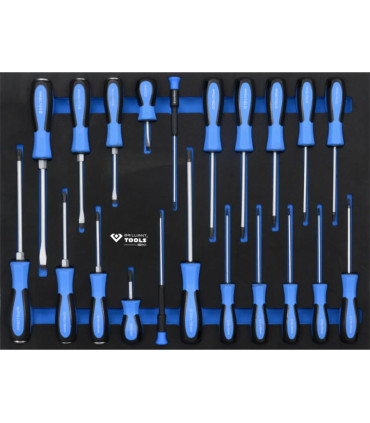 Tööriistakäru, 7 sahtlit +kmpl 473-osa, Brilliant Tools