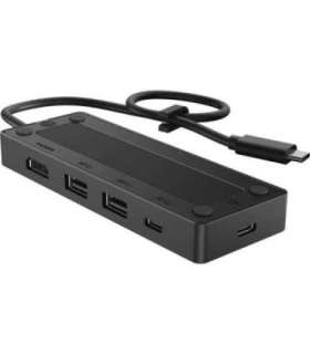 HP USB-C Travel Hub G3 90W - 2 x USB-C, 2 x USB 3.0, 1 x HDMI (up to 4K/60Hz), 1 year