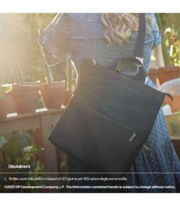 HP 14 Backpack Tote - 18 Liter Capacity, 4-way Convertible (backpack/tote/bag/handbag w/shoulder strap included), RFID Pocket, E