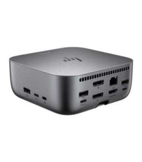 HP Thunderbolt 4 Ultra Dock G6 180W - 5x USB-A, 2x USB-C, 1x USB-C Thunderbolt 4, 2x DisplayPort, 1x HDMI, 1x RJ-45, Meteor Silv