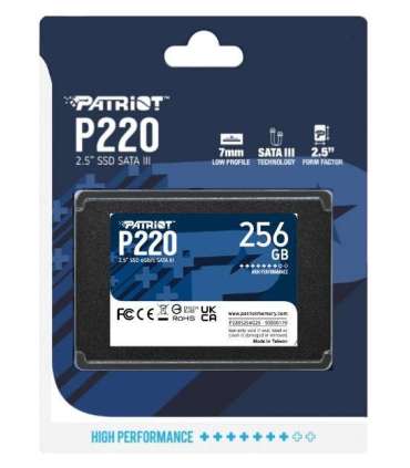 Patriot Memory P220 256GB 2.5" Serial ATA III