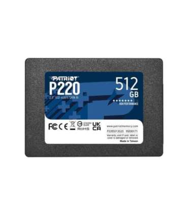 Patriot Memory P220 512GB 2.5" Serial ATA III