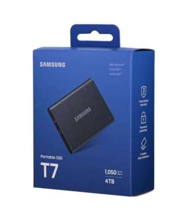 Samsung MU-PC4T0T 4 TB USB Type-C 3.2 Gen 2 (3.1 Gen 2) Grey, Titanium