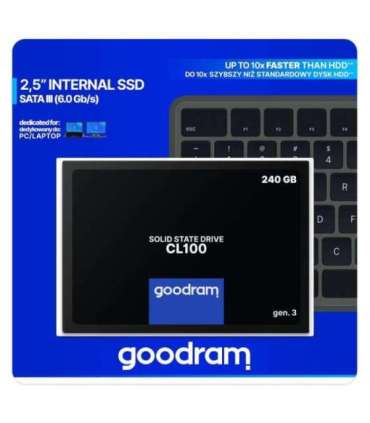 SSD GOODRAM CL100 Gen. 3 240GB SATA III  2,5