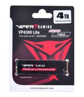 Patriot Memory VP4300 Lite M.2 4 TB PCI Express 4.0 NVMe (VP4300L4TBM28H)