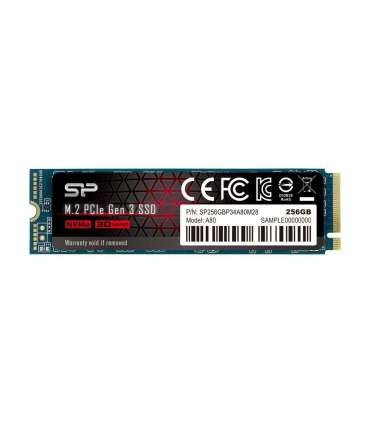 Silicon Power SP256GBP34A80M28 internal solid state drive M.2 256 GB PCI Express 3.0 SLC NVMe
